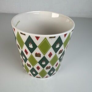 Starbucks Barista White Coffee Mug 2013 Happy Holidays